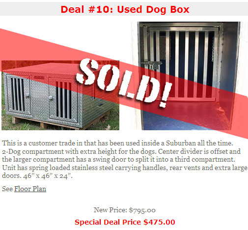 special deal 10 - sold
