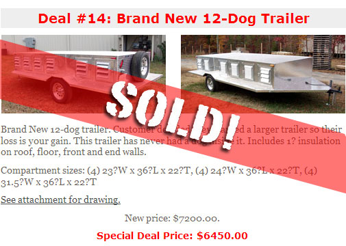 special deal 12 - sold