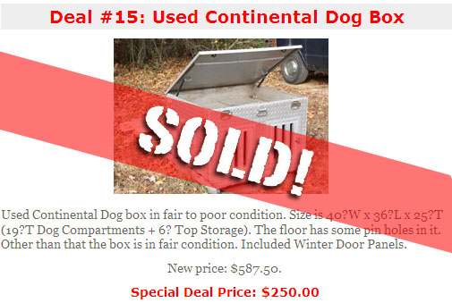 special deal 15 - sold